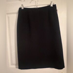 Albert Nippon Black Pencil Skirt
